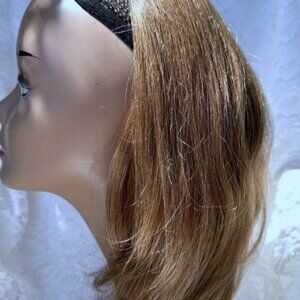 Vintage 100% Human Hair Fall from the 1970's -#35 Lght Brown  NEW with tags